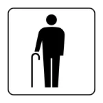 Priority Facilities For Elderly People SVG Icon